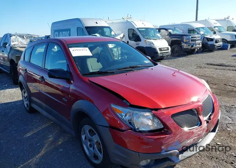 2008 Pontiac Vibe z USA, uszkodzony, nr VIN 5Y2SL658X8Z424441